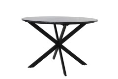 BLACKBLACK MARBLE DINING TABLE - DINING TABLES